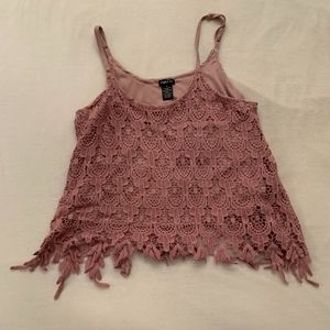 Pink Crop top